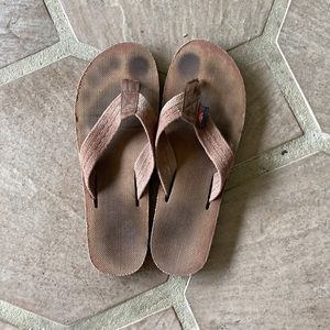 Rainbow Hemp Sandals